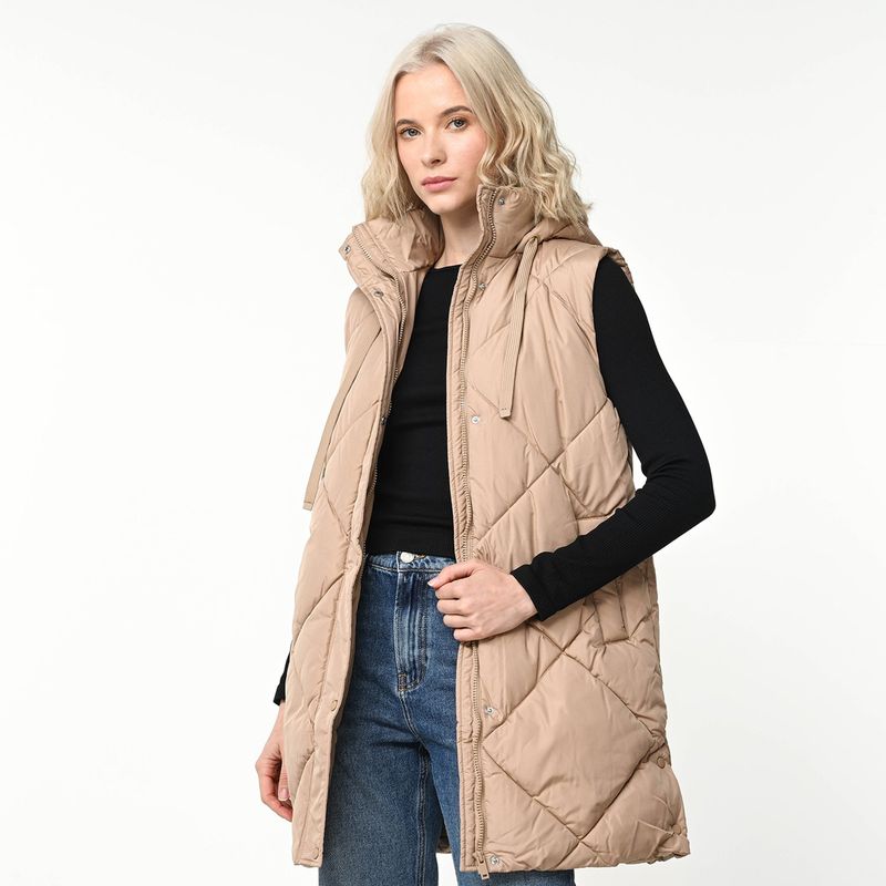 UNIVERSITY CLUB - Chaleco para Mujer Acolchado University Club