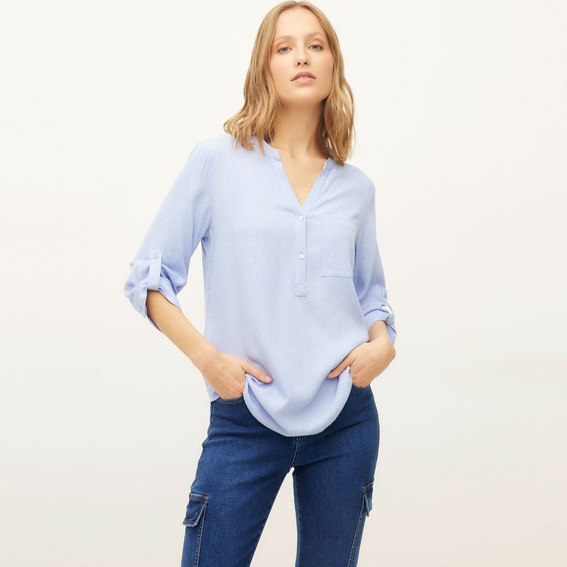 UNIVERSITY CLUB - Blusa Mujer Manga larga University Club