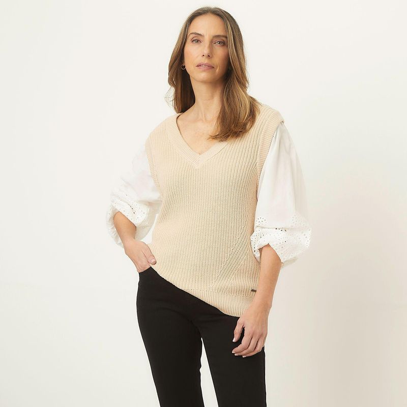 NEWPORT - Saco Mujer con Estampado de Algodón Newport