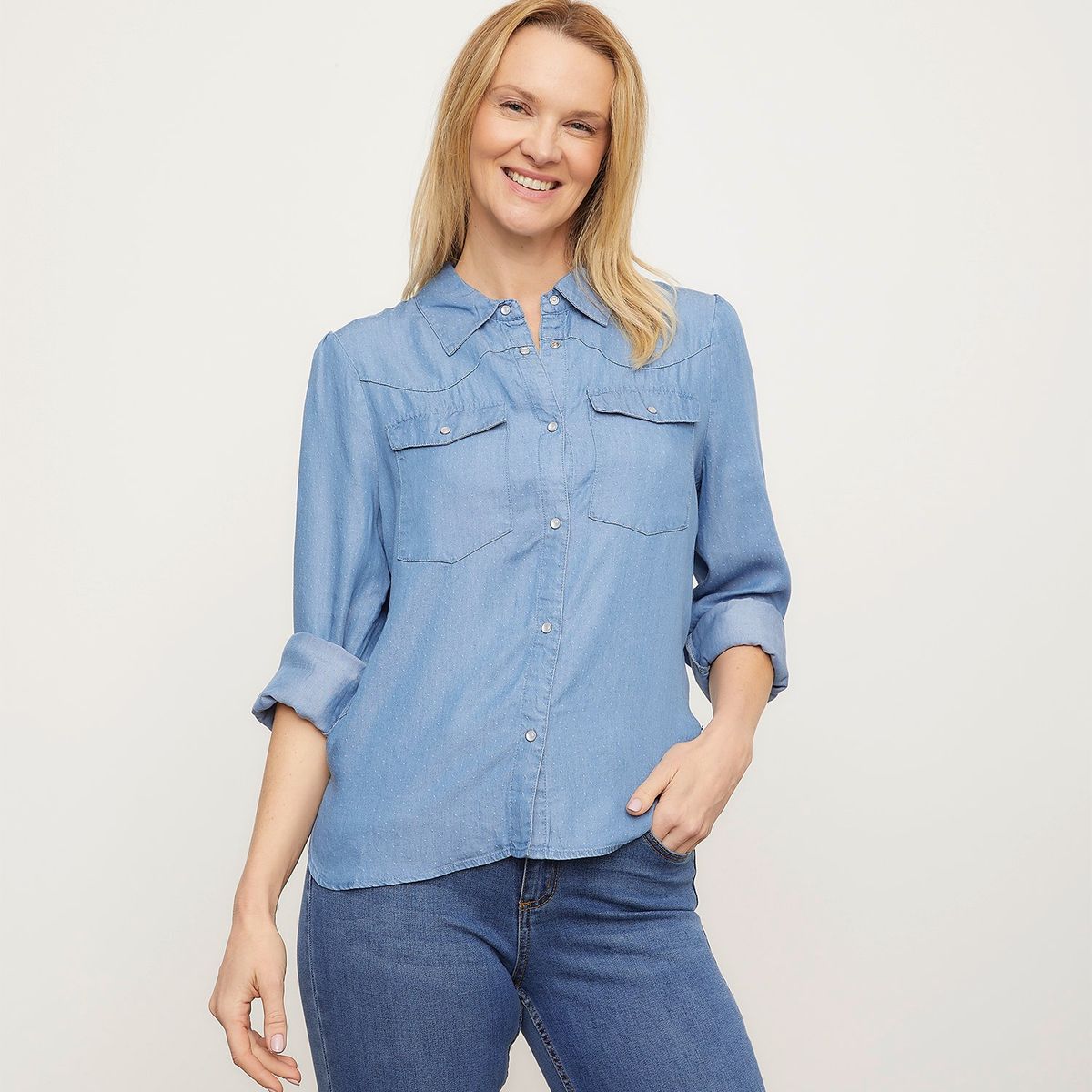 NEWPORT - Camisa para Mujer Manga larga Newport