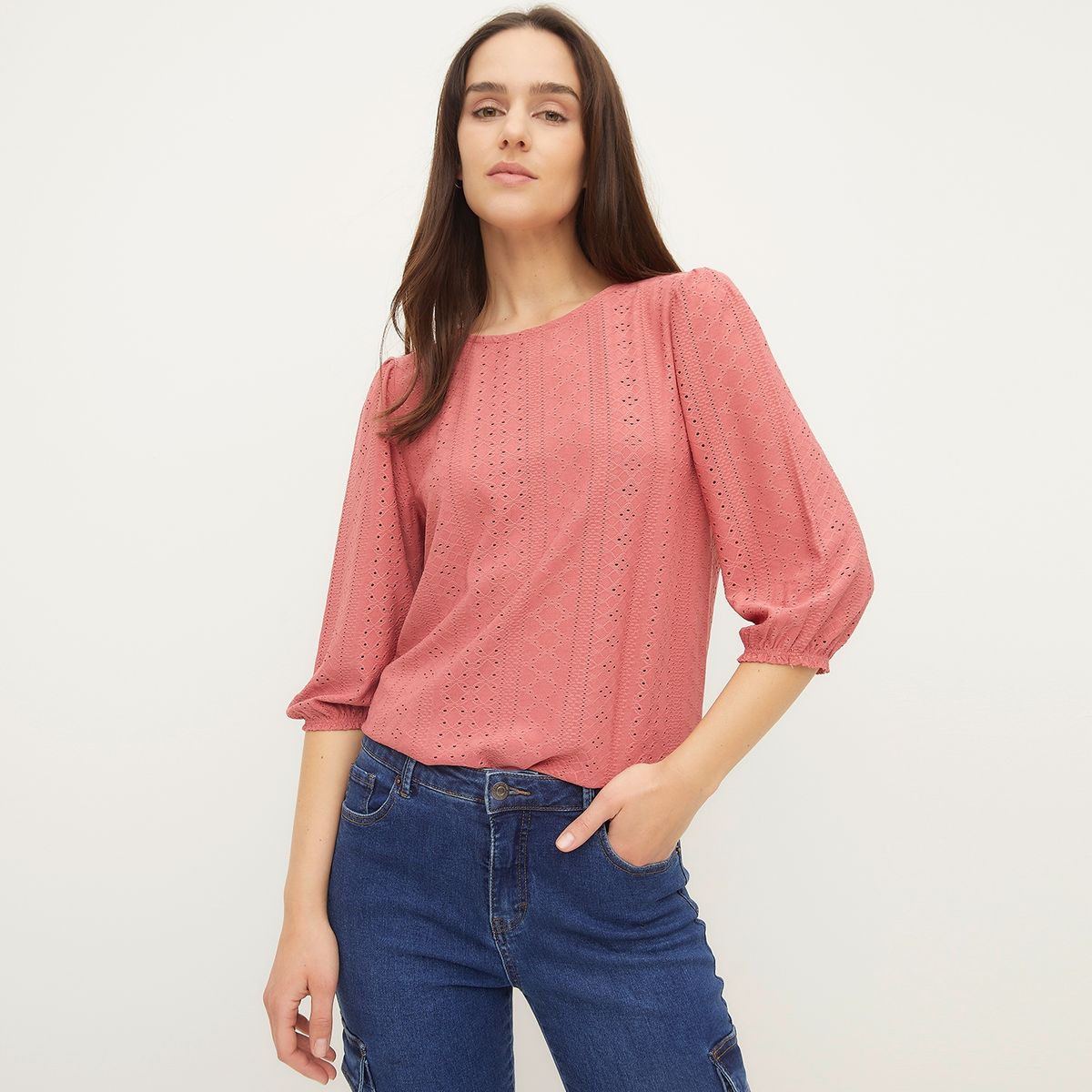 UNIVERSITY CLUB - Blusa para Mujer Manga larga University Club