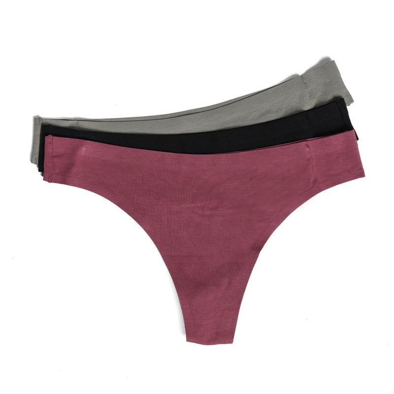BLU - Calzón colaless Pack de 3 Mujer Blu 