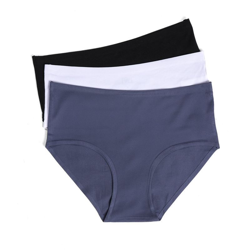 BLU - Calzón tiro alto Pack de 3 Invisible Mujer Blu 