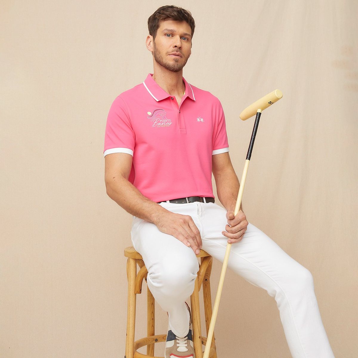 LA MARTINA - Camiseta polo Hombre Manga corta de Algodón La Martina