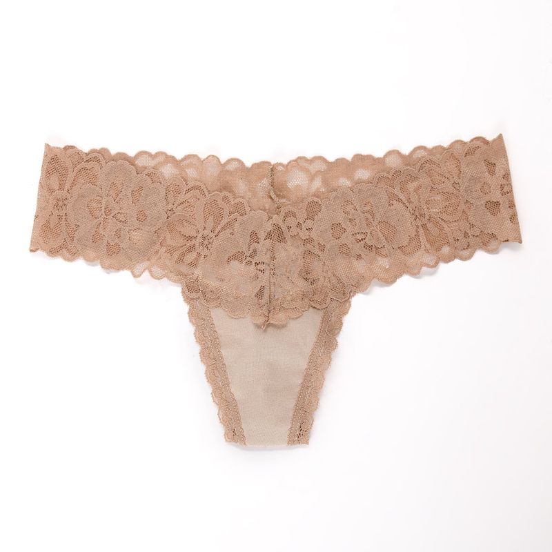 SYBILLA - Tanga Brasilera de Algodón Mujer Sybilla