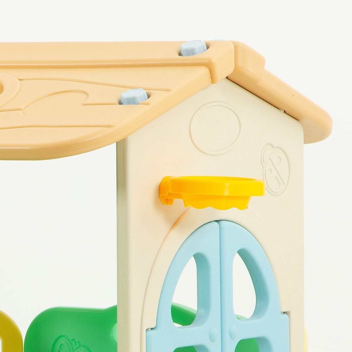 SCOOP - Casa de juegos infantil para exterior exterior de 120x100x100 cm, a partir de los 3 años 