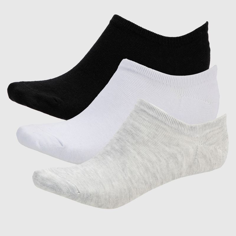BLU - Medias Mujer Corto Pack de 3 Blu