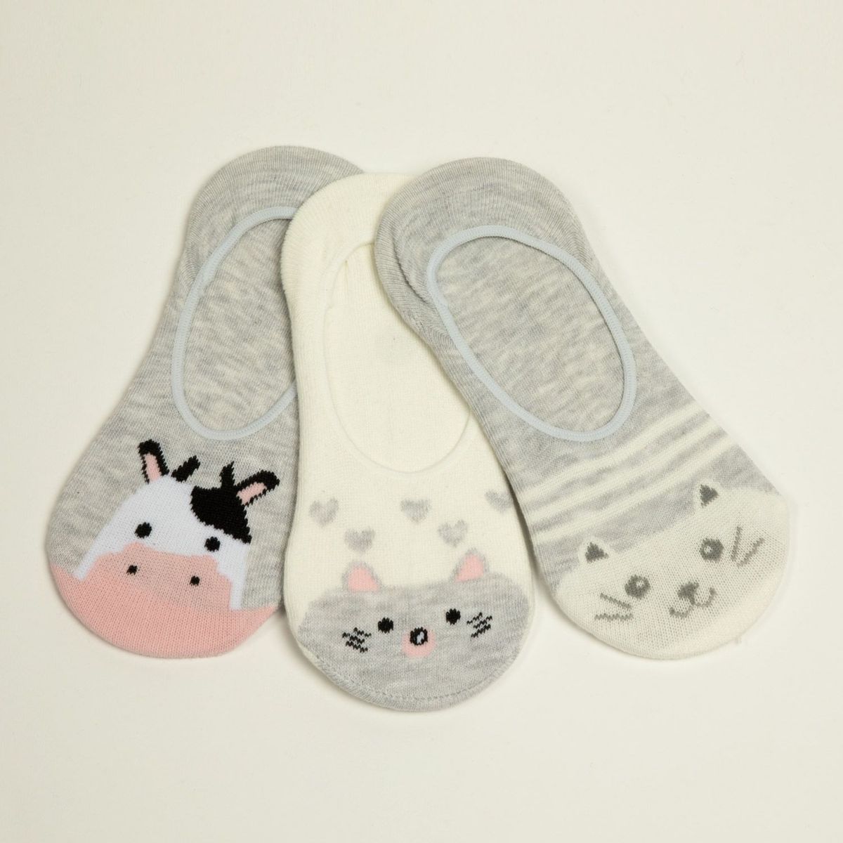 SYBILLA - Medias Mujer Invisible Pack de 3 Sybilla