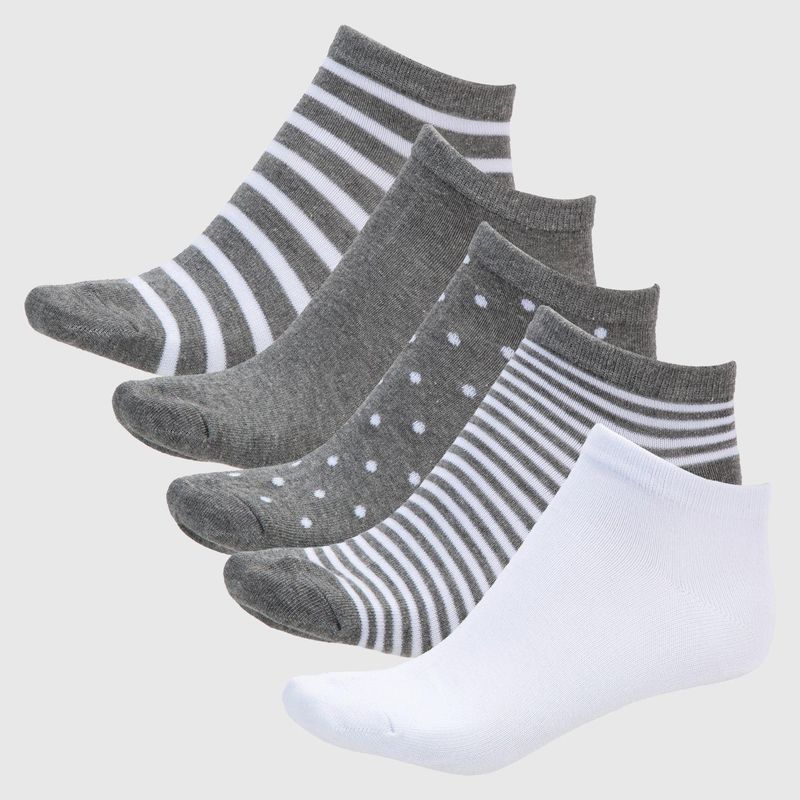 BLU - Medias Mujer Corto Pack de 5 blu