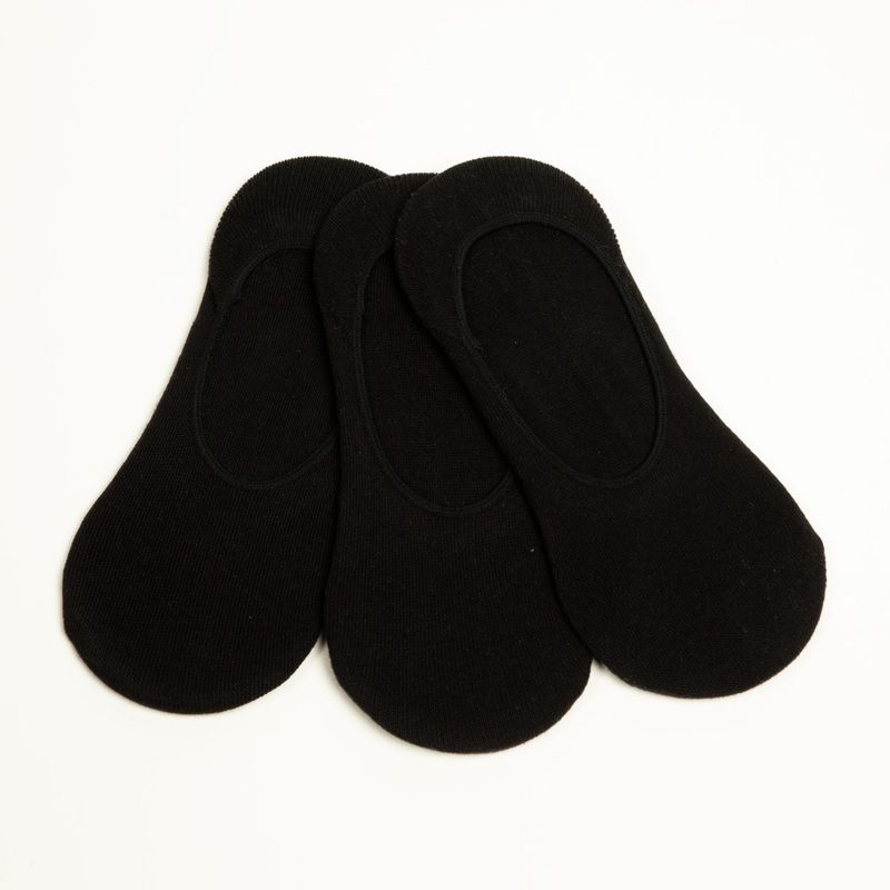BLU - Medias Mujer Invisible Pack de 3 blu