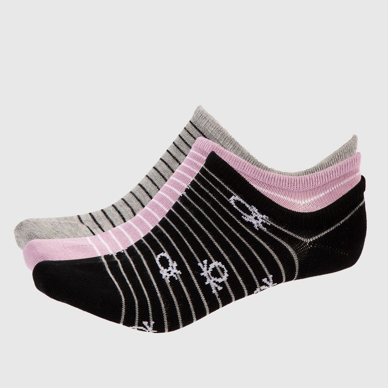 BENETTON - Medias Mujer Corto Pack de 3 Benetton