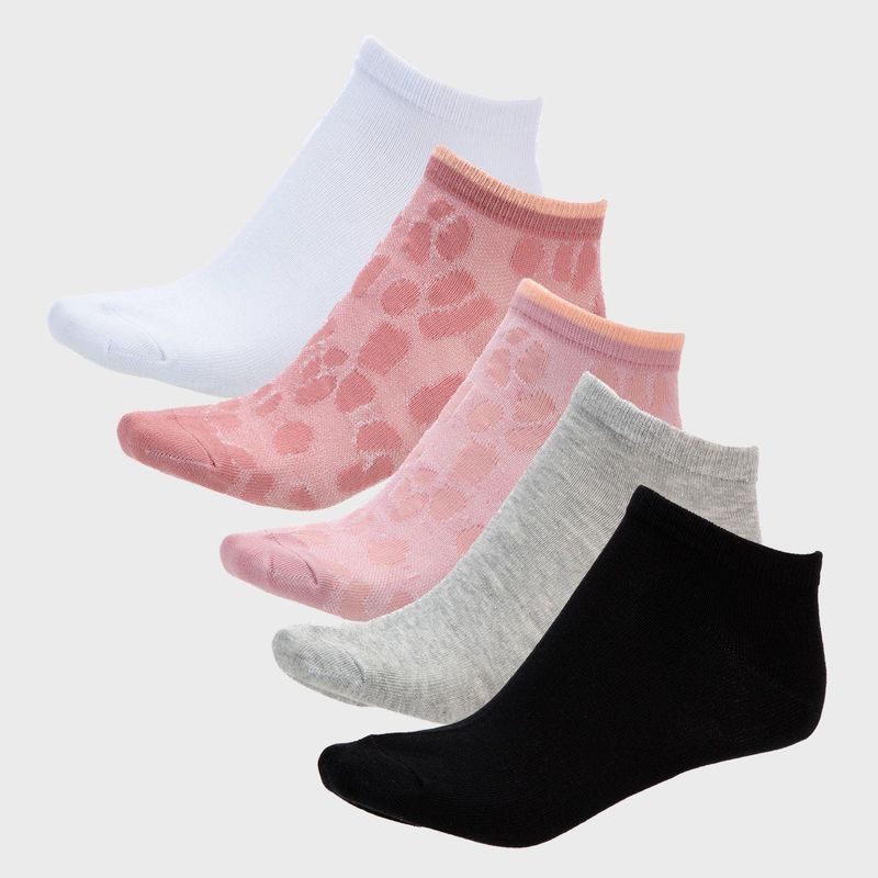 BLU - Medias Mujer Medio Pack de 5 blu