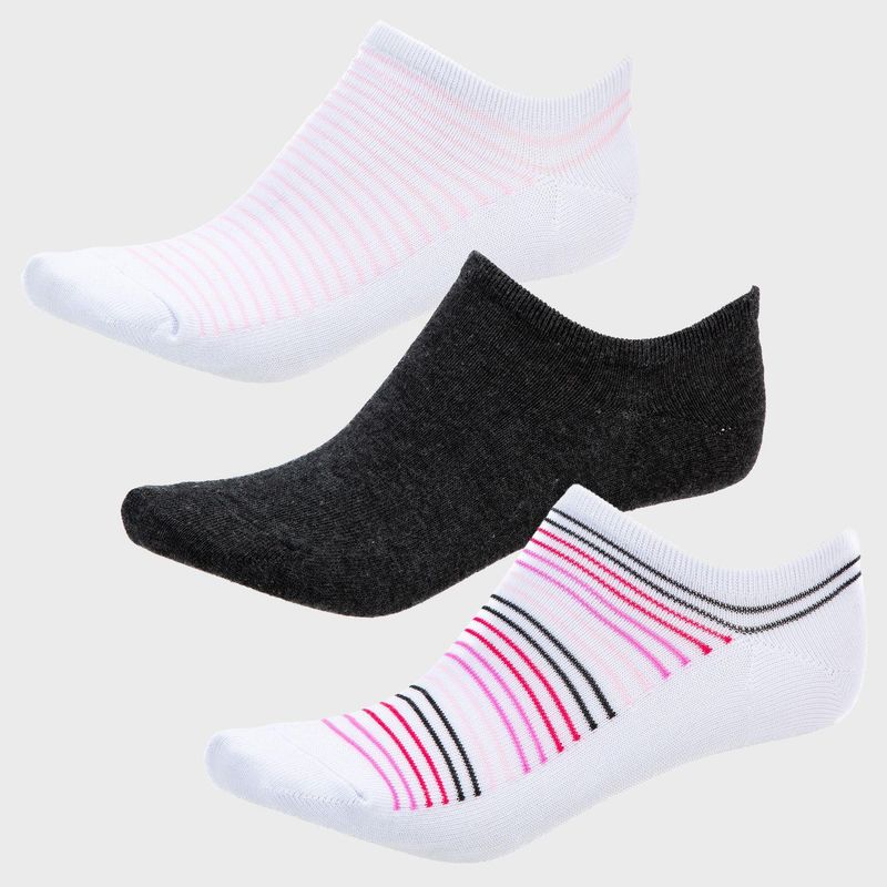 BLU - Medias Mujer Medio Pack de 3 blu