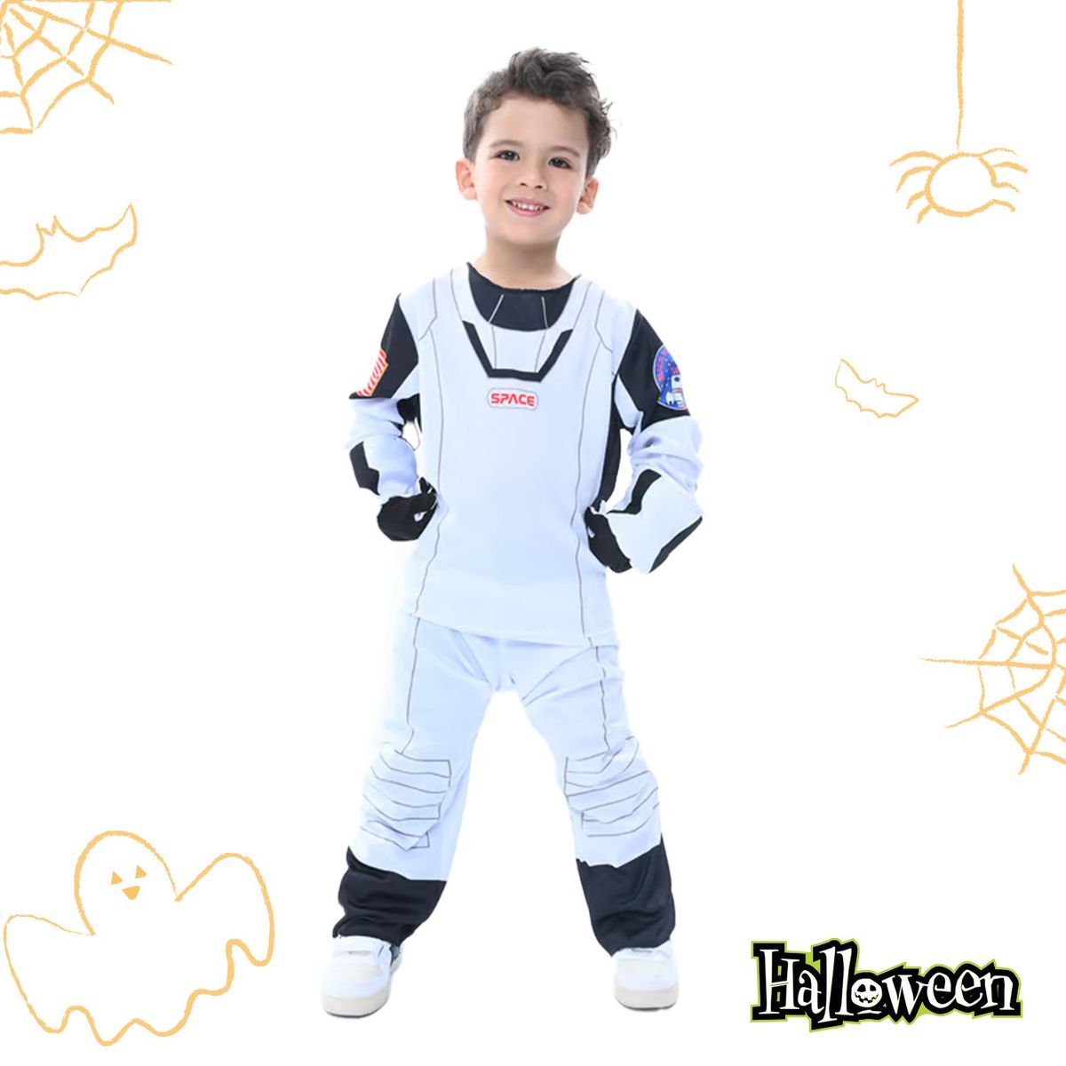 YAMP - Disfraz para niño Astronauta profesión