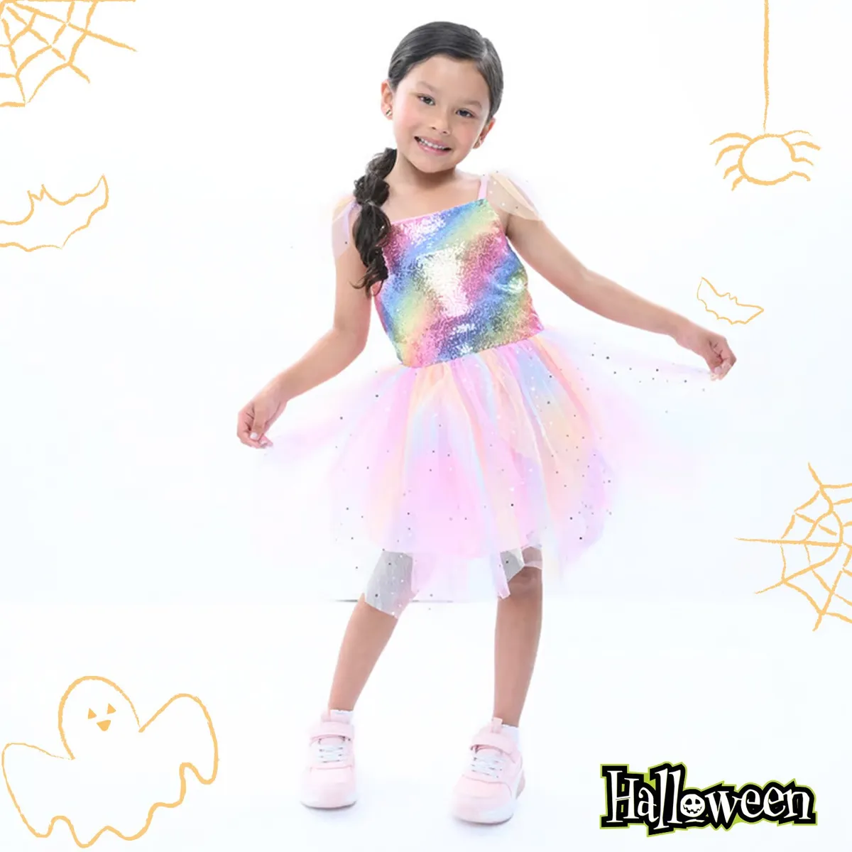 YAMP - Disfraz para niña Unicornio Yamp