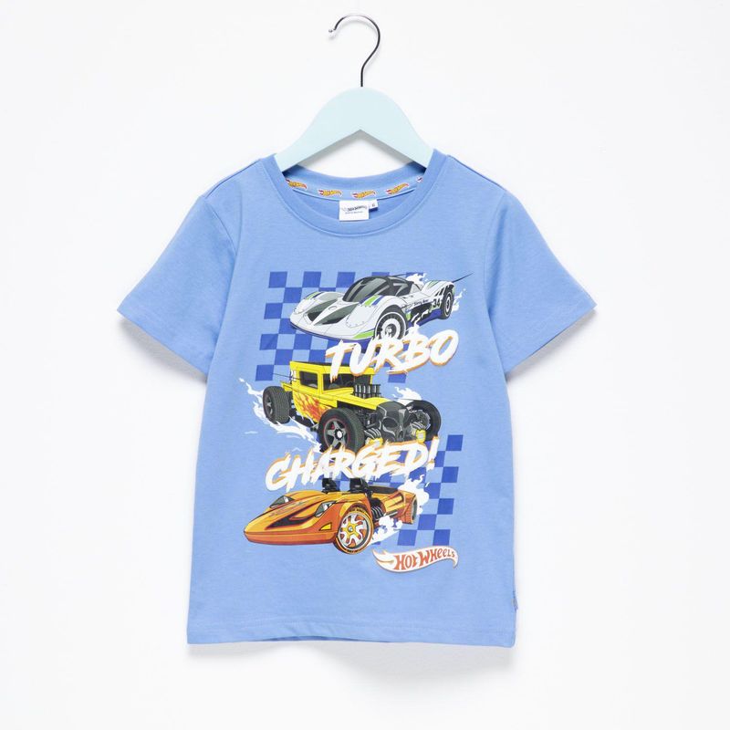 HOT WHEELS - Camiseta Niño Manga corta Hot Wheels