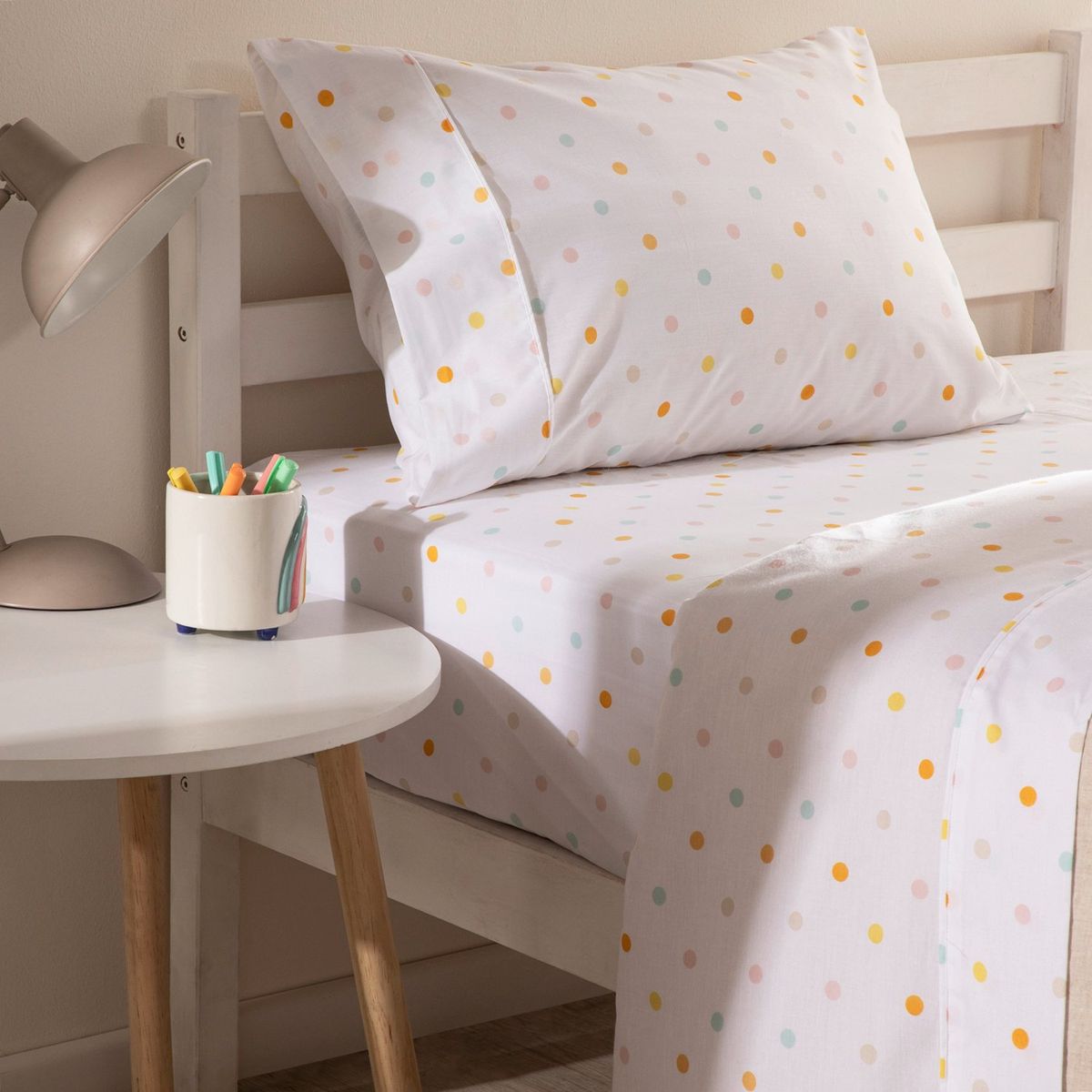 MICA KIDS - Sábanas de Polialgodón 180 Hilos Suave Mica Kids Dorothy. Juegos de Sábanas Estampadas para cama Sencillo y Doble