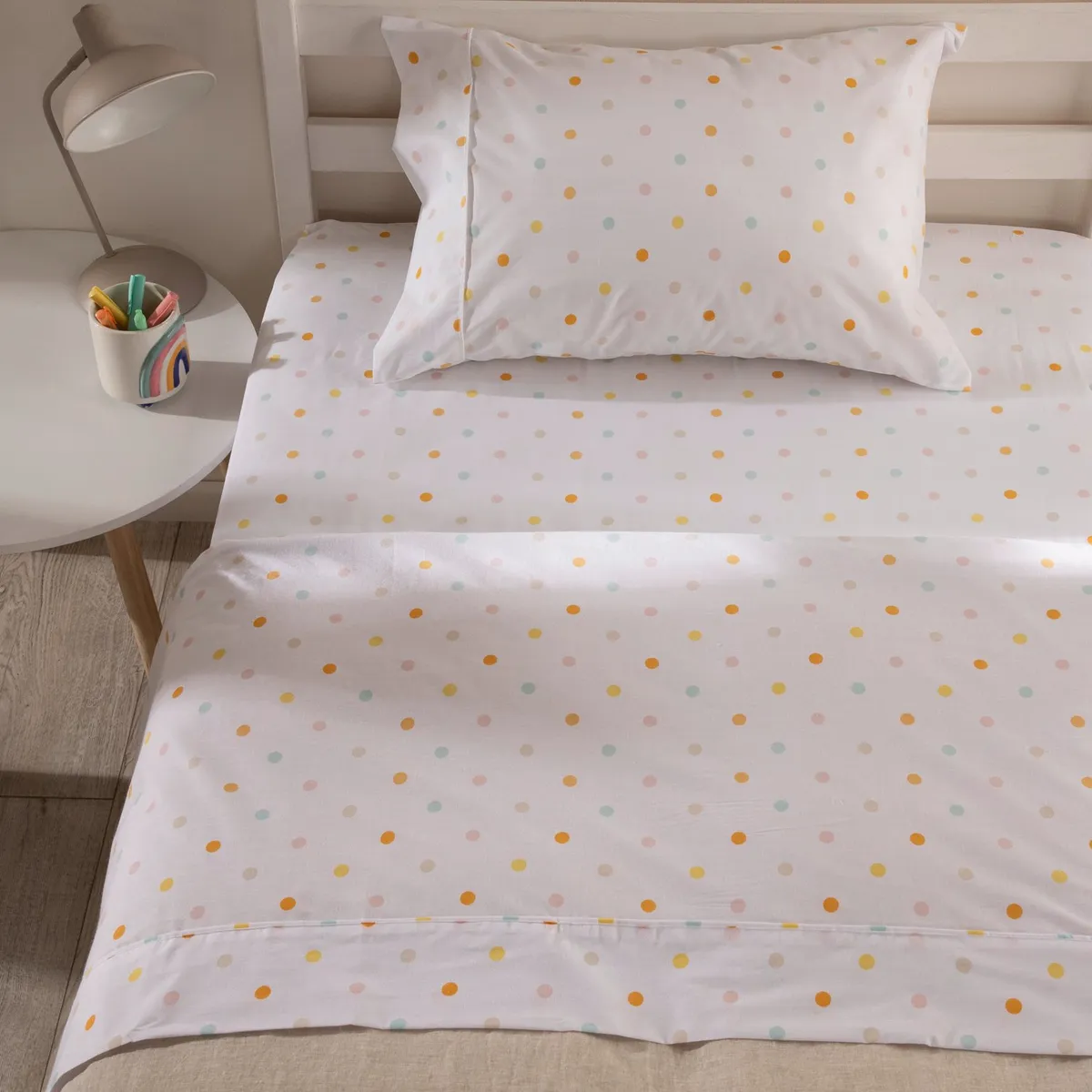 MICA KIDS - Sábanas de Polialgodón 180 Hilos Suave Mica Kids Dorothy. Juegos de Sábanas Estampadas para cama Sencillo y Doble