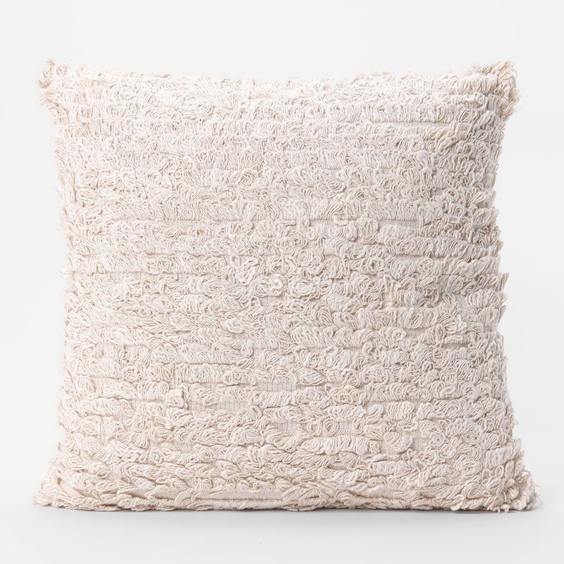 BASEMENT HOME - Cojín BOHO FRINGES 45 x 45 cm