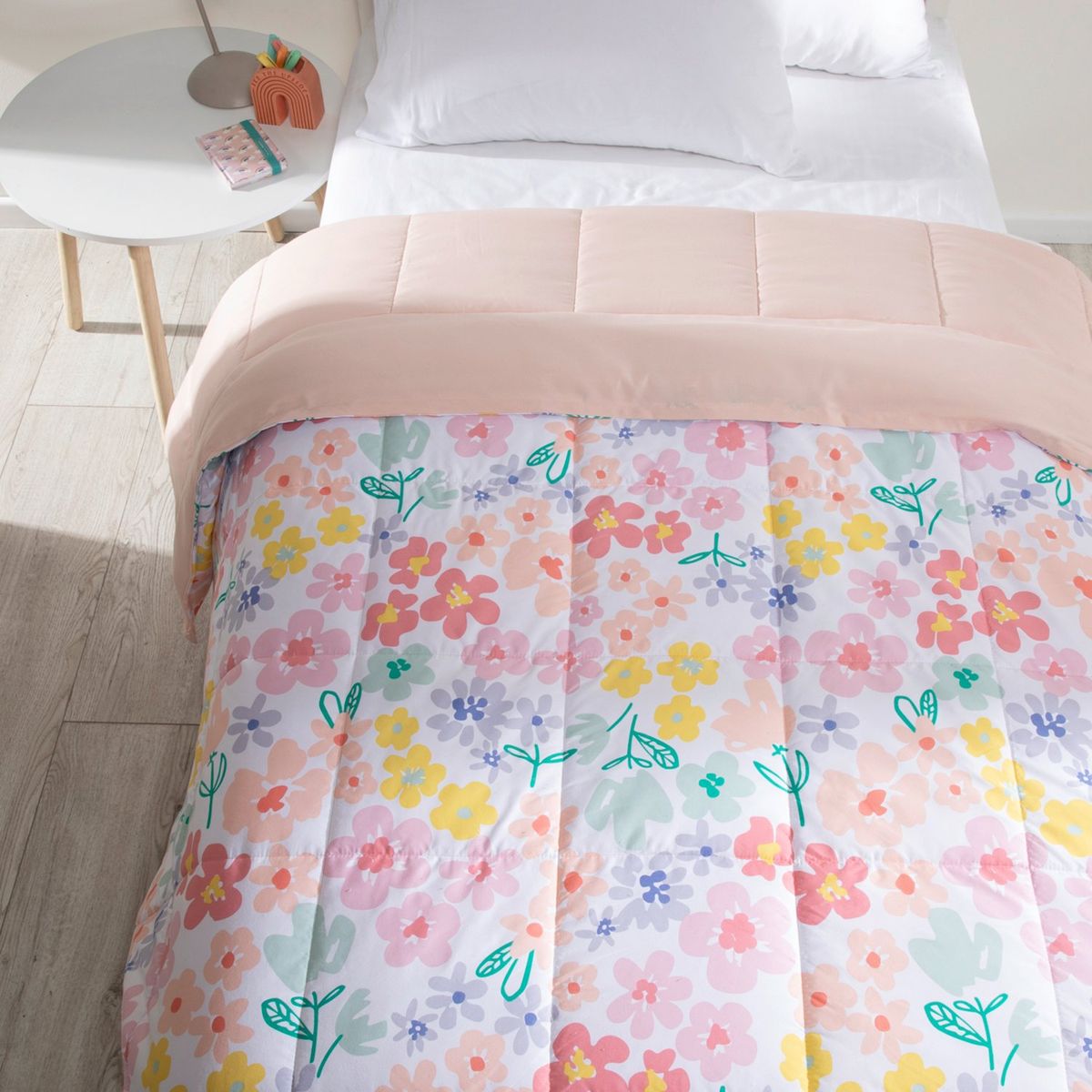 MICA KIDS - Edredón Infantil Mica Kids con exterior y relleno de Poliéster 180 GSM Prima. Edredón Estampado para cama Sencillo y doble. 