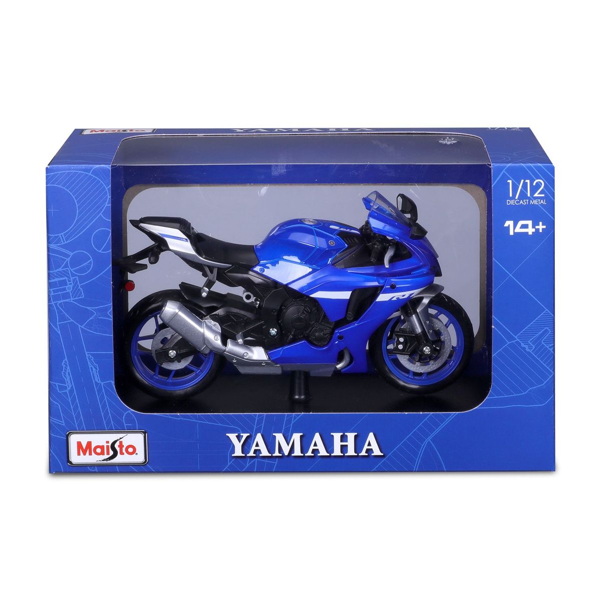 MAISTO - Moto coleccionable  Yamaha YZF R1 a escala, a partir de los 3 años