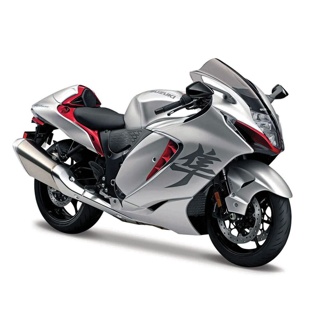 MAISTO - Moto coleccionable  Suzuki Hayabusa a escala, a partir de los 3 años 