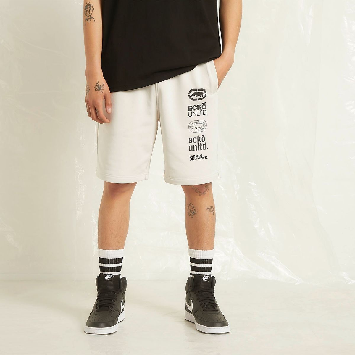 ECKO - Bermuda para Hombre Ecko