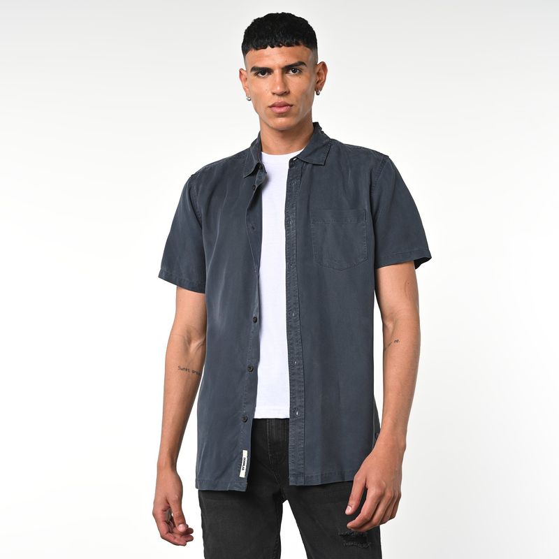 DENIMLAB - Camisa Hombre Manga corta Denimlab
