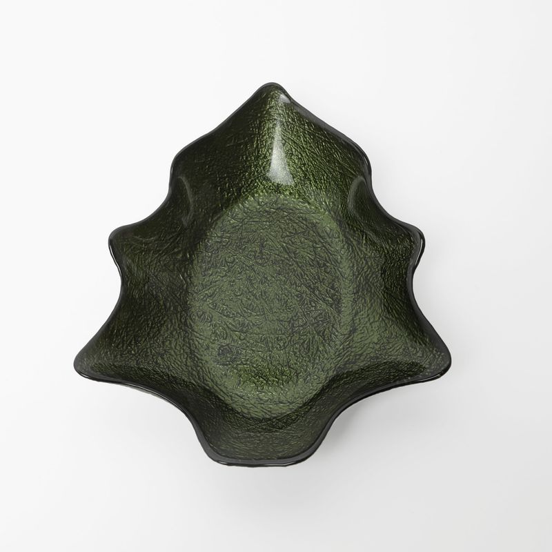  - Fuente Pino Vidrio 32X17Cm Verde