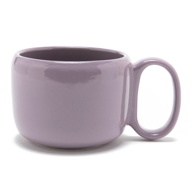 ROBERTA ALLEN - Taza Porcelana de hueso Tazon Colores Malva