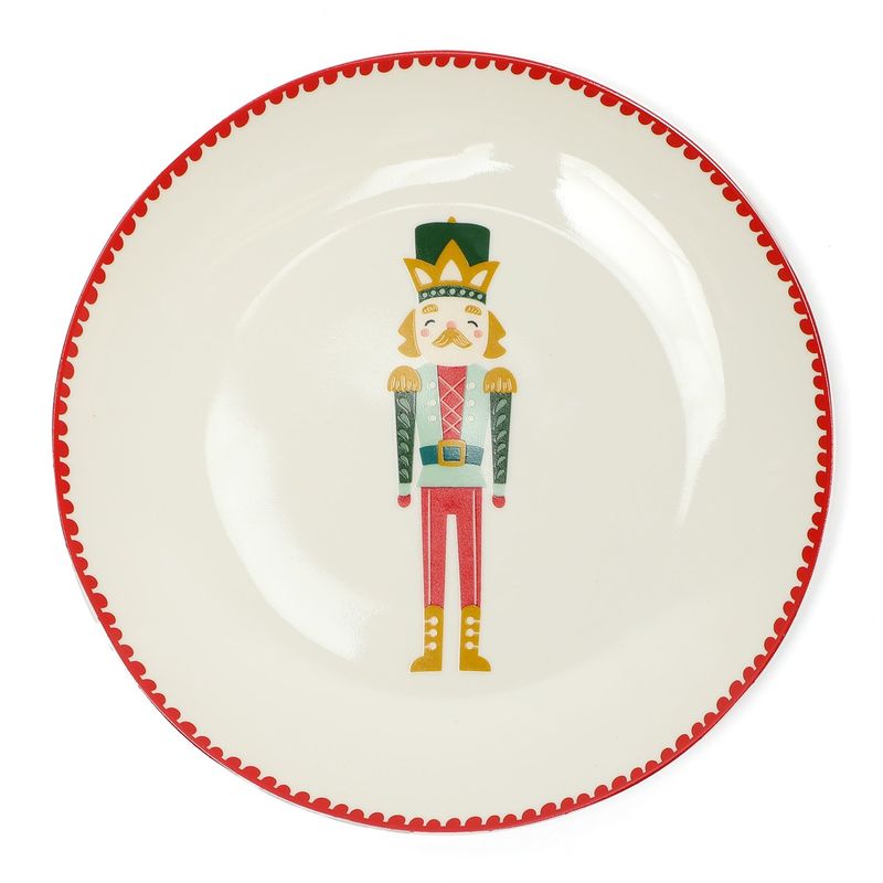 ROBERTA ALLEN - Platos de postre Porcelana 19Cm Navidad 2