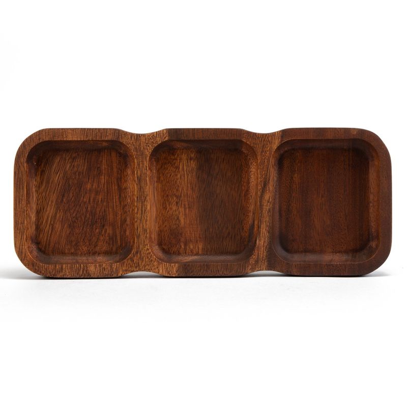BASEMENT HOME - Fuente Aperitivo 38X15X3Cm Acacia Naturals
