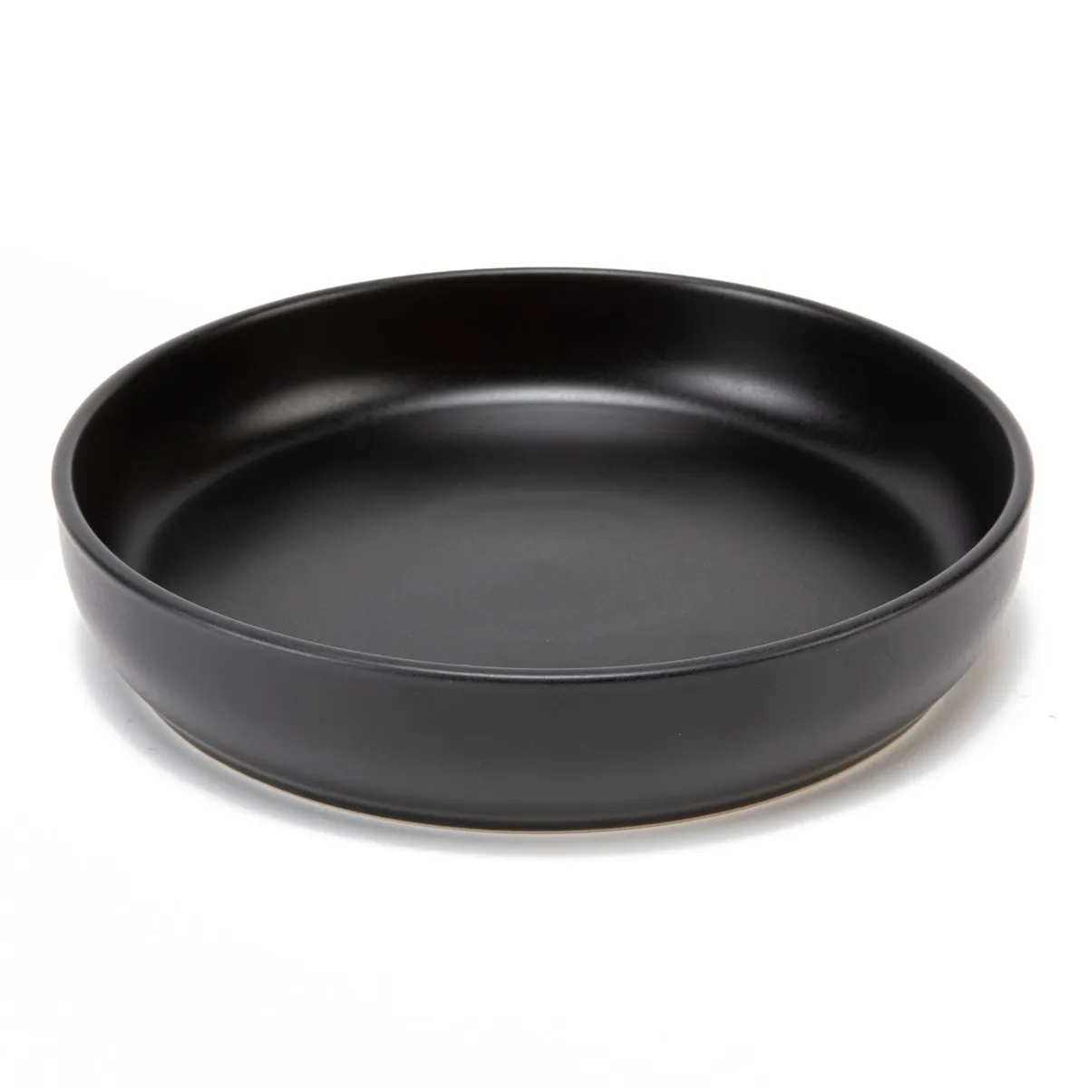 BASEMENT HOME - Platos hondos Gres 20Cm Gres Negro