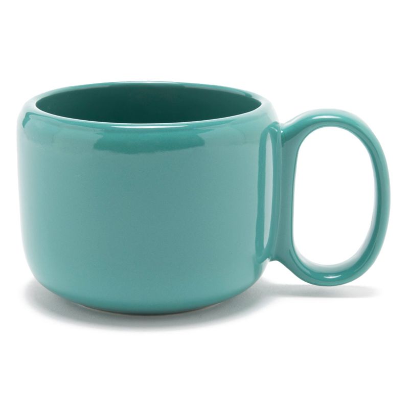 ROBERTA ALLEN - Taza Porcelana de hueso Tazon Colores Turquesa