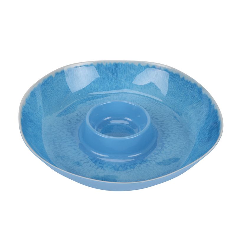 MICA - Fuente Redonda Aperitivo Lucia 34Cm Azul