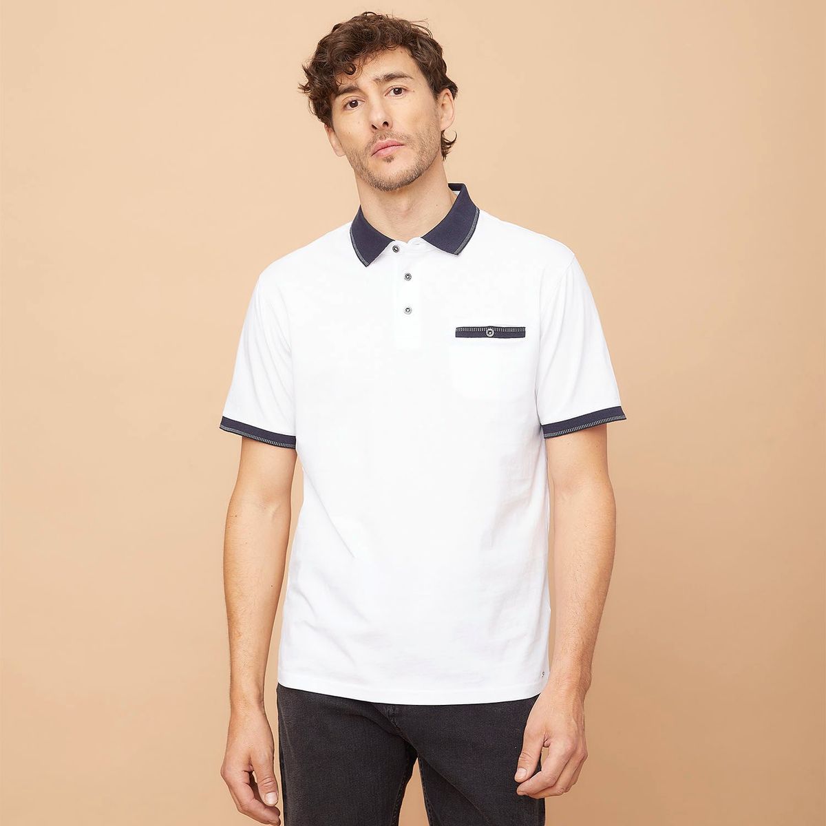 CHRISTIAN LACROIX - Camiseta Polo Hombre Manga Corta Christian Lacroix