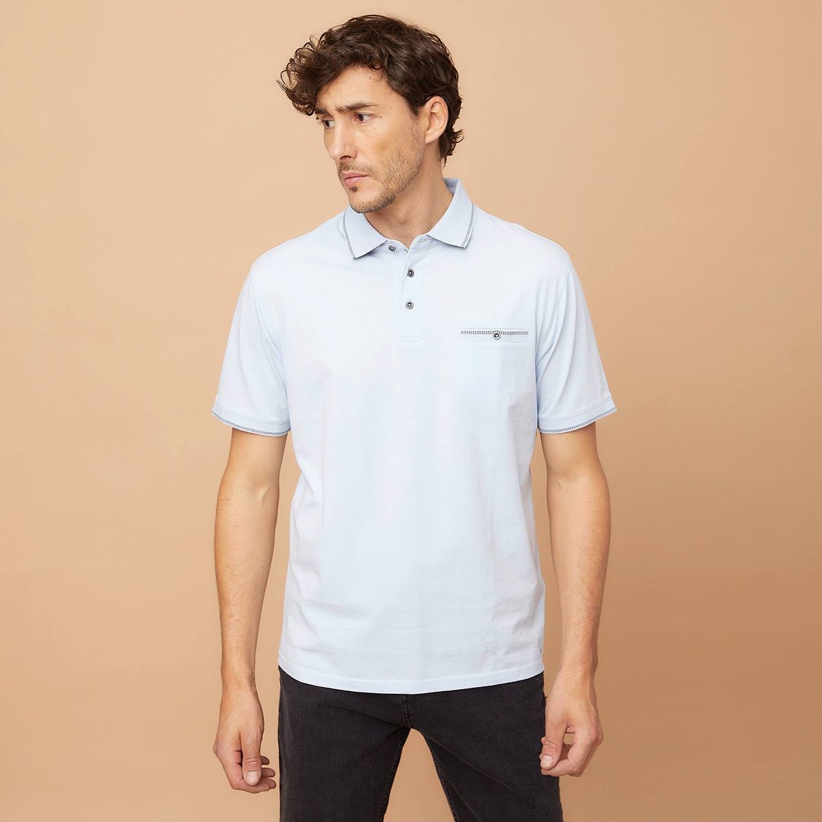 CHRISTIAN LACROIX - Camiseta Polo Hombre Manga Corta Christian Lacroix