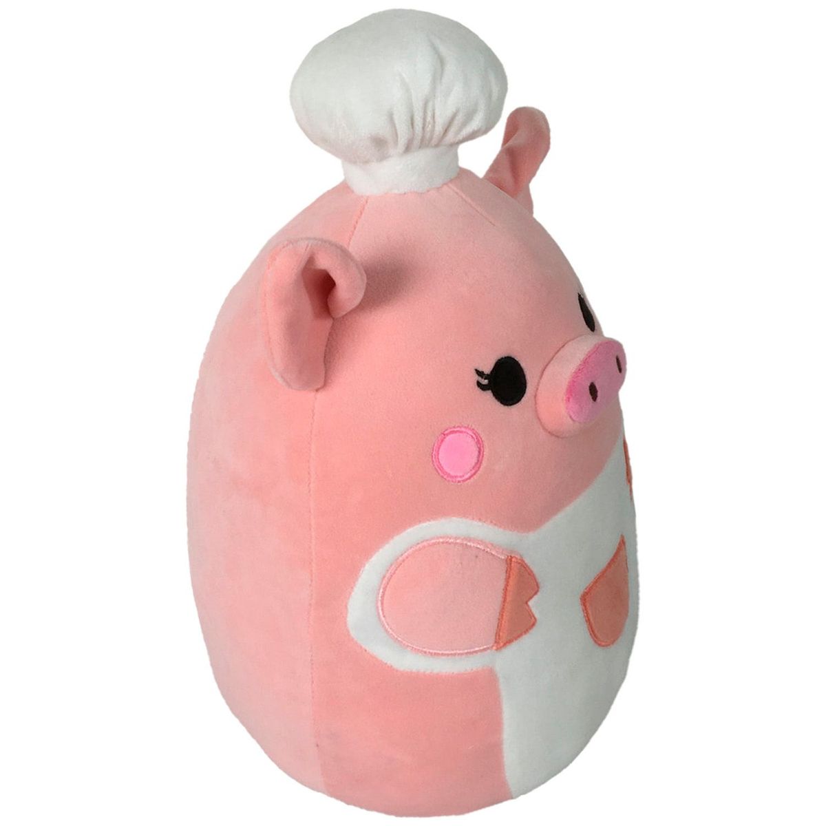 KISSES - Peluche de cerdito chef juguete 28cm