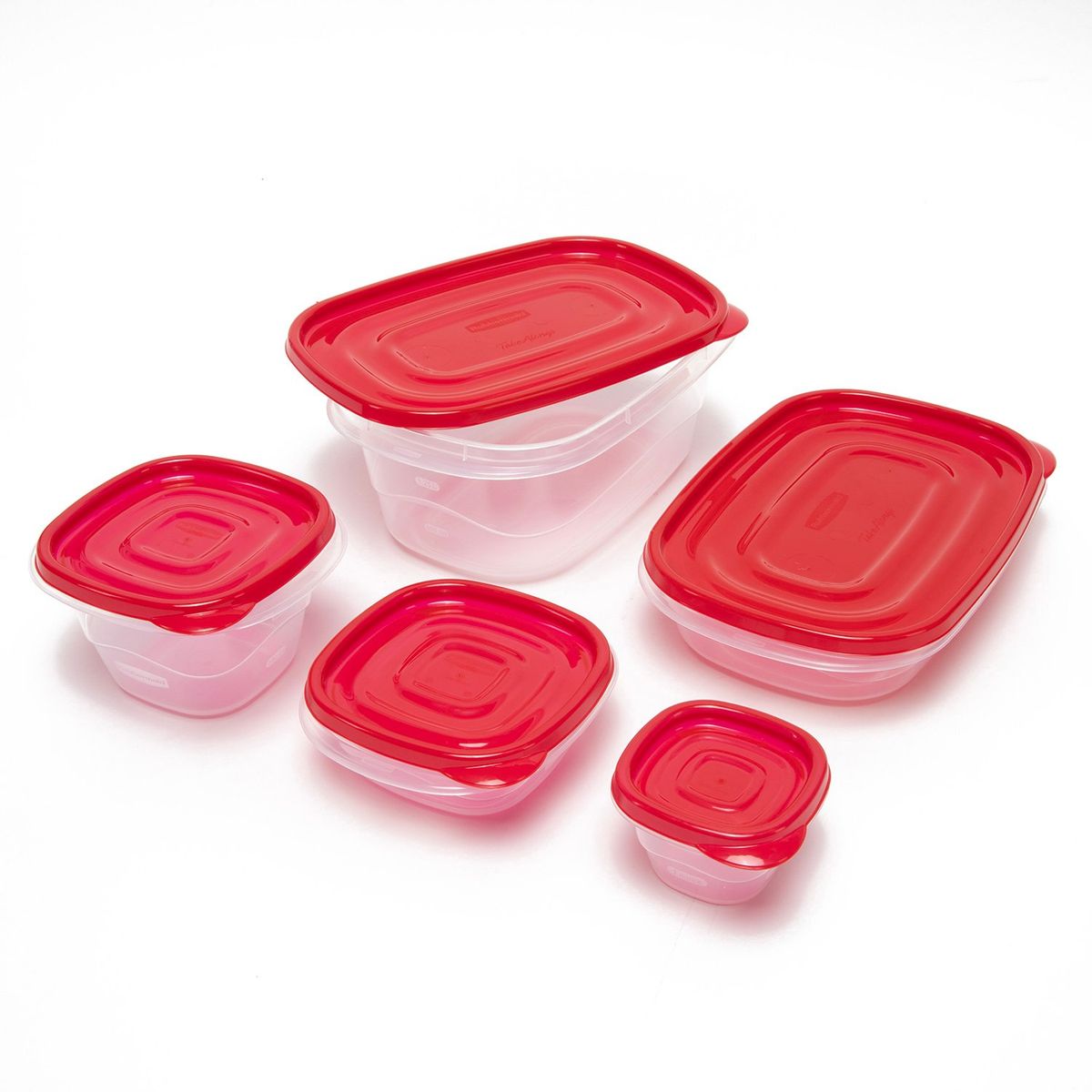 RUBBERMAID - Set de contenedores Plástico 24 Piezas