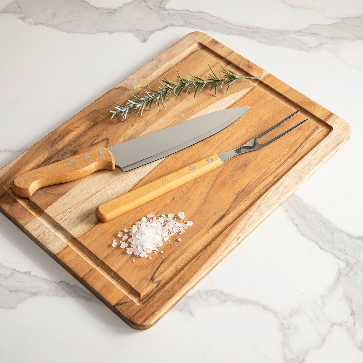 TRAMONTINA - Set 2 Piezas Cuchillo Trinche Churrasco Tramontina