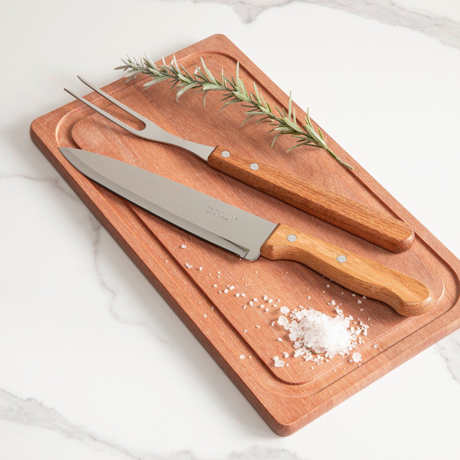 Set X3 Cuchillo + Trinche + Tabla  $79.990 CMR