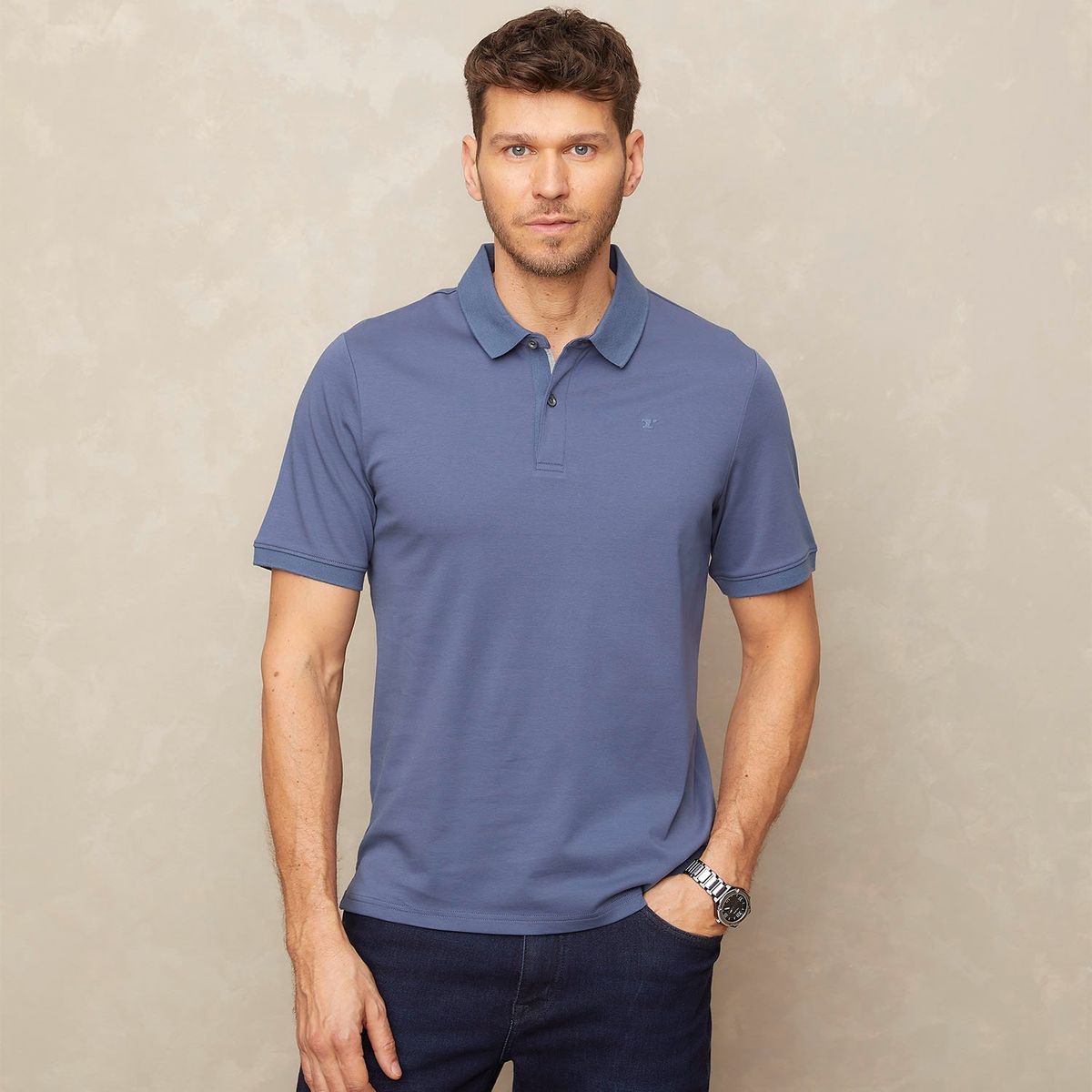 WOLF & HANK - Camiseta Hombre Wolf & Hank