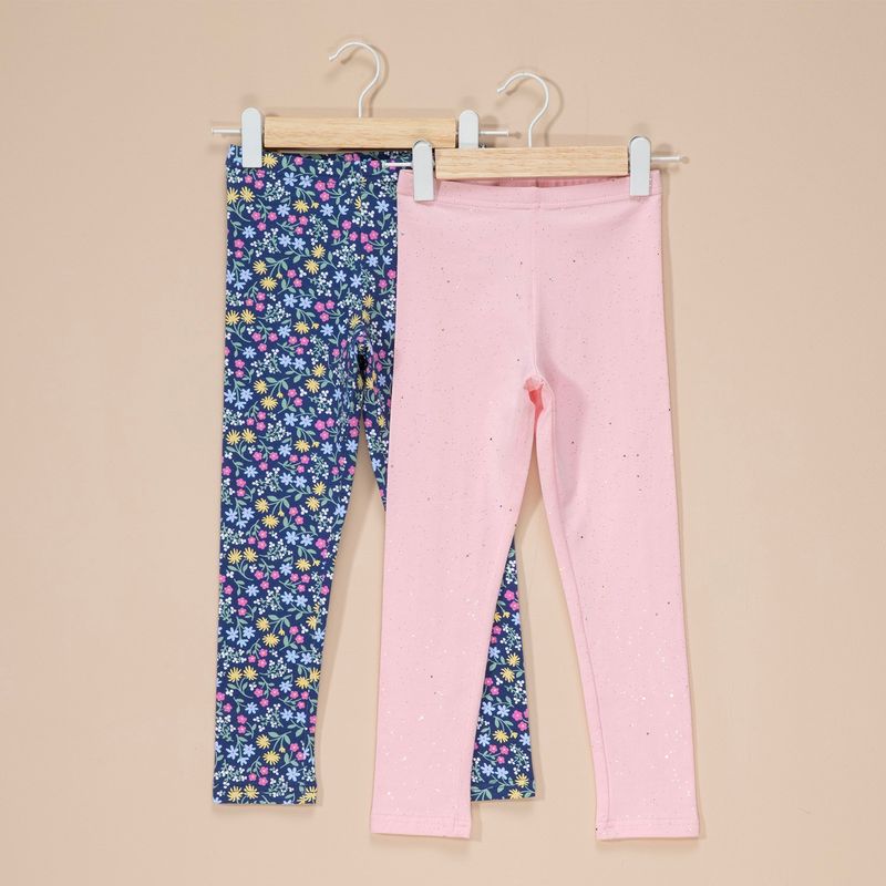 YAMP - Leggings Niña Pack de 2 unidades Algodón Yamp
