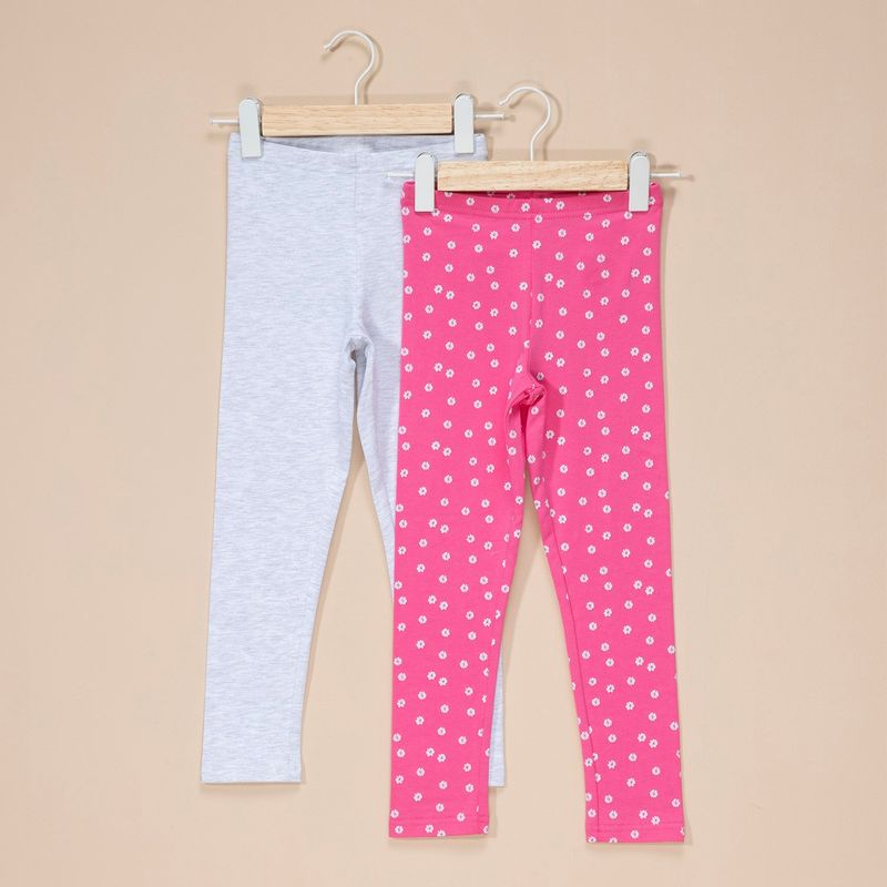 YAMP - Leggings Niña Pack de 2 unidades Algodón Yamp