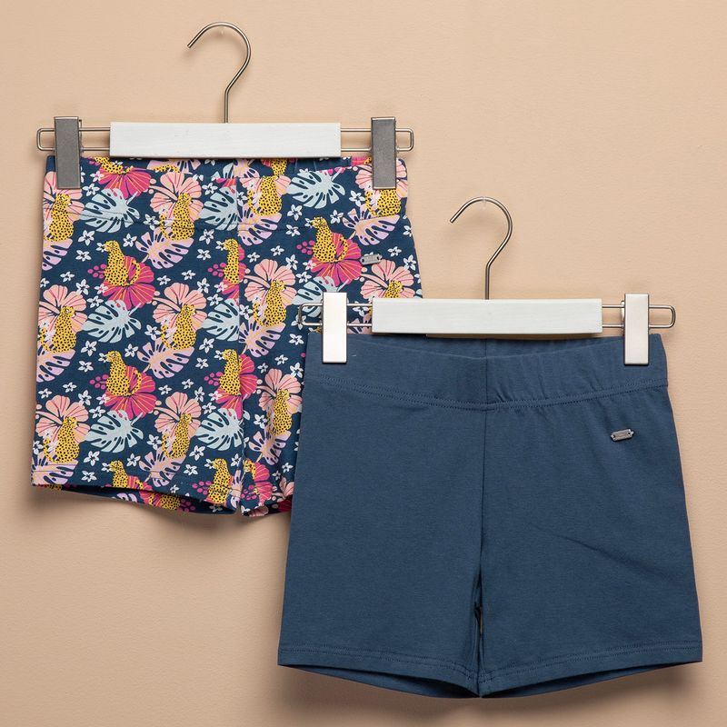 ELV - Short Niña Pack de 2 unidades Algodón ELV