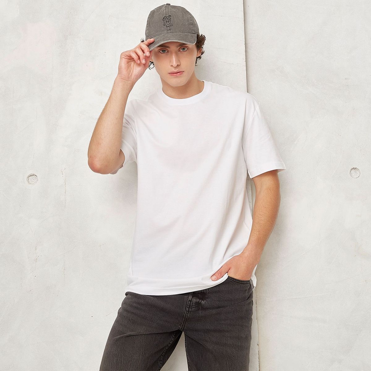 BEARCLIFF - Camiseta Hombre de Algodón Bearcliff