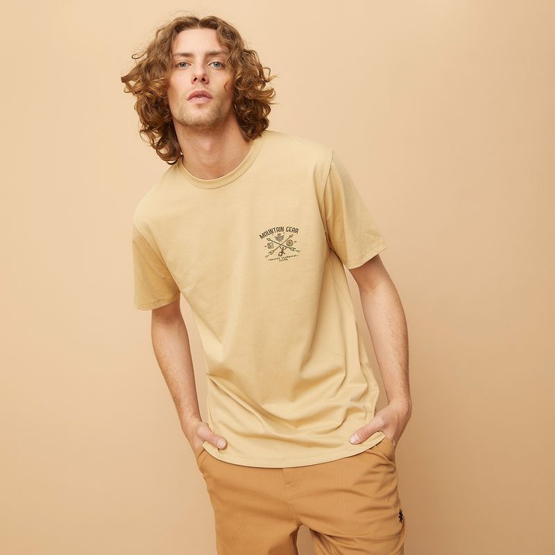MOUNTAIN GEAR - Camiseta Hombre Mountain Gear Manga corta Outdoor