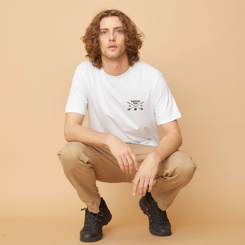 MOUNTAIN GEAR - Camiseta Hombre Mountain Gear Manga corta Outdoor