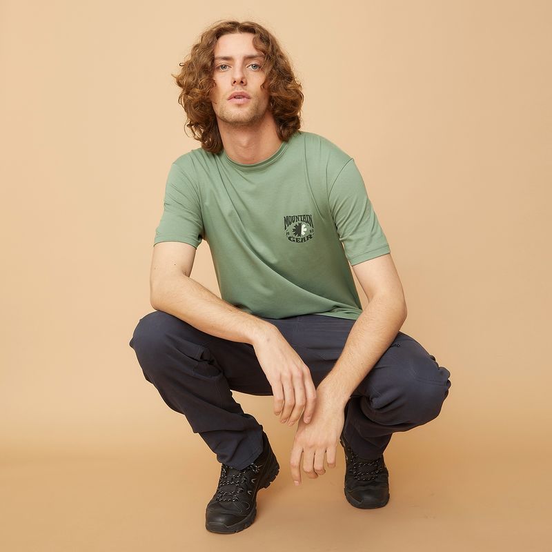 MOUNTAIN GEAR - Camiseta Hombre Mountain Gear Manga corta Outdoor