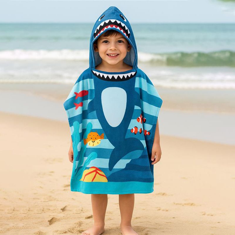MICA KIDS - Toalla infantil 200 g FACE TIBU 60 x 120 cm